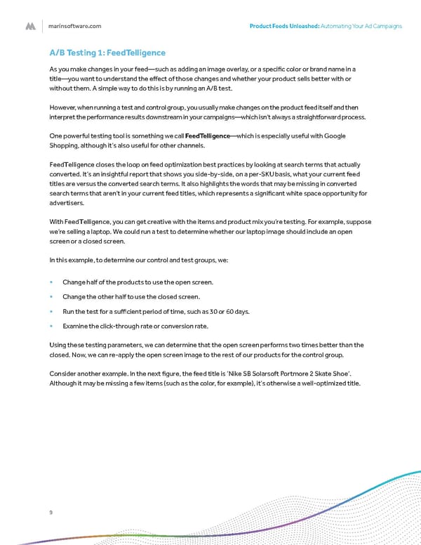 Feed Optimization Whitepaper - Page 9
